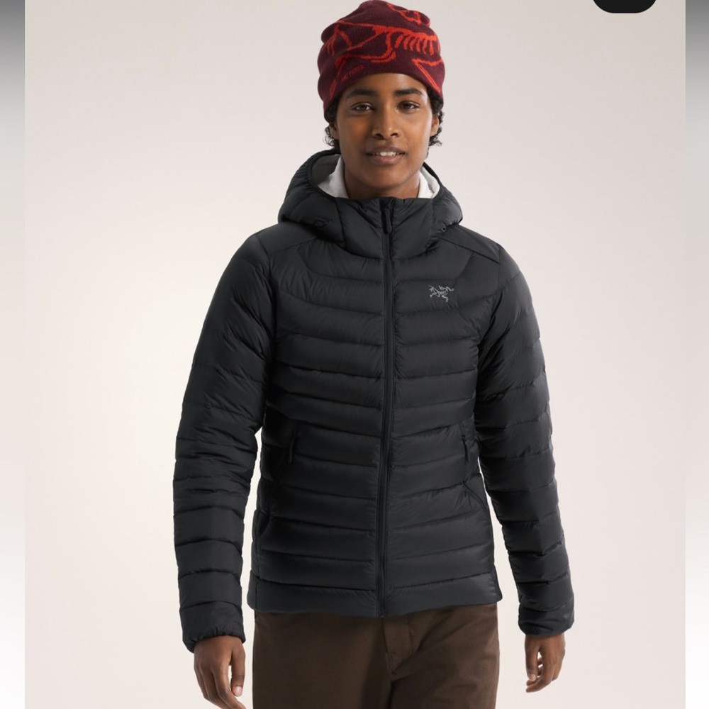Arcteryx Women's Cerium LT Hoody Down Puffer Coat black small